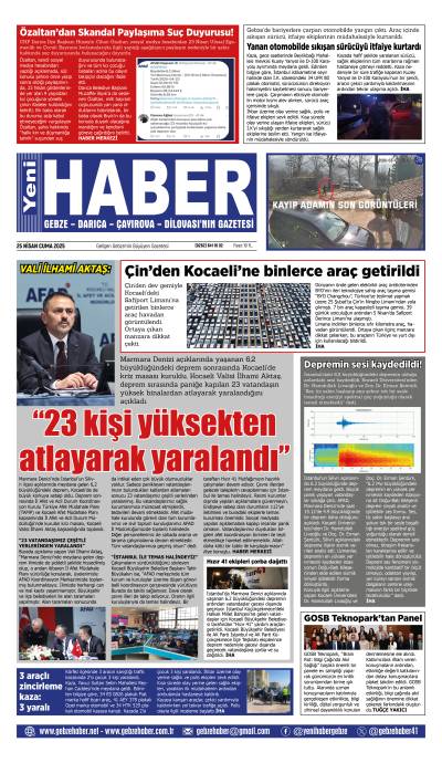 25 nisan 2025