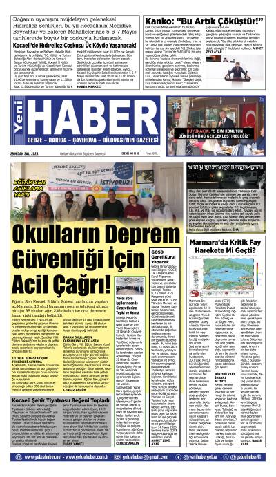 29 nisan 2025