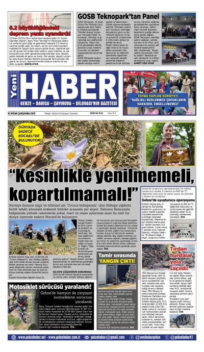 30 nisan 2025