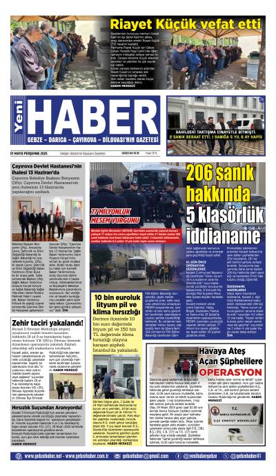 01 mayıs 2025