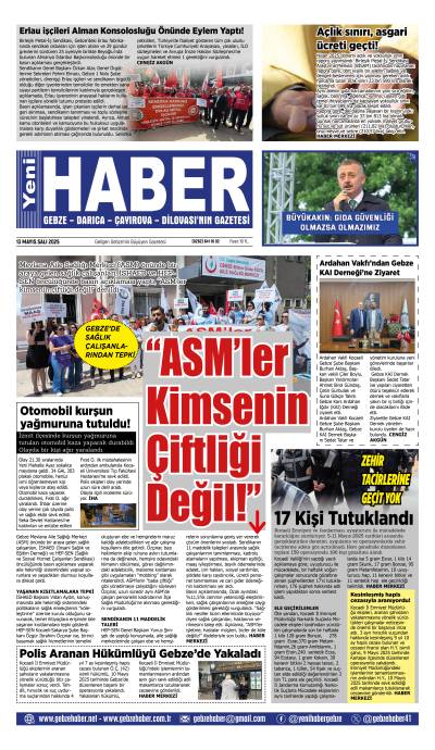 13 mayıs 2025