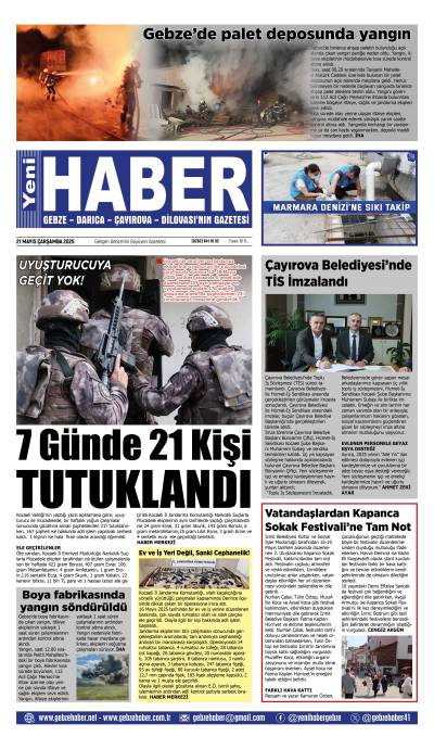 21 mayıs 2025