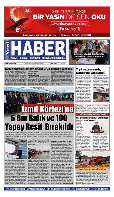 27 mayıs 2025