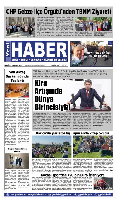 19 HAZİRAN 2025