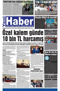 baş sayfa yeni haber