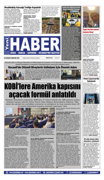 25 haziran 2026