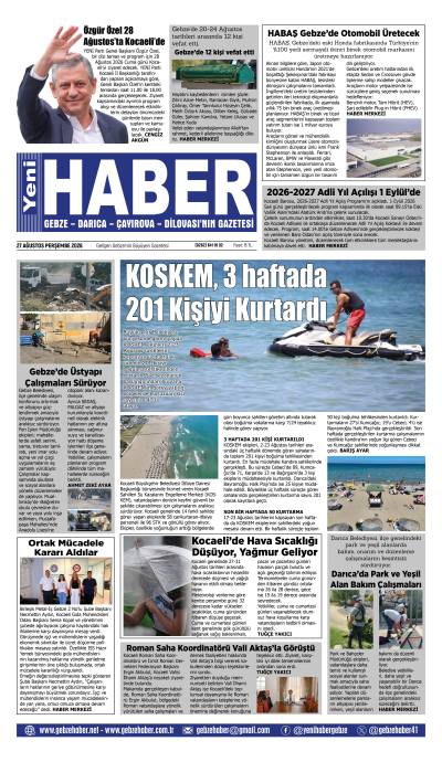 27 ağustos 2026