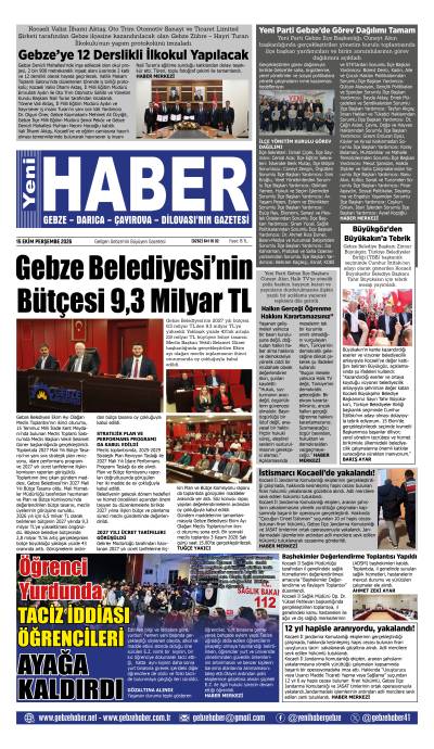 15 ekim 2026