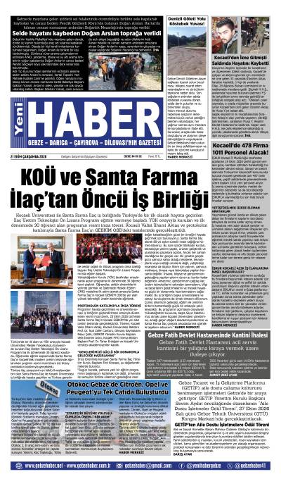 21 ekim 2026