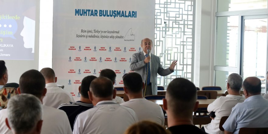 Büyükşehir, muhtarlara eğitim verdi