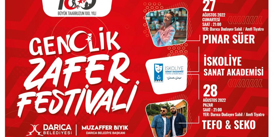 Büyük zaferin 100. yılına özel festival