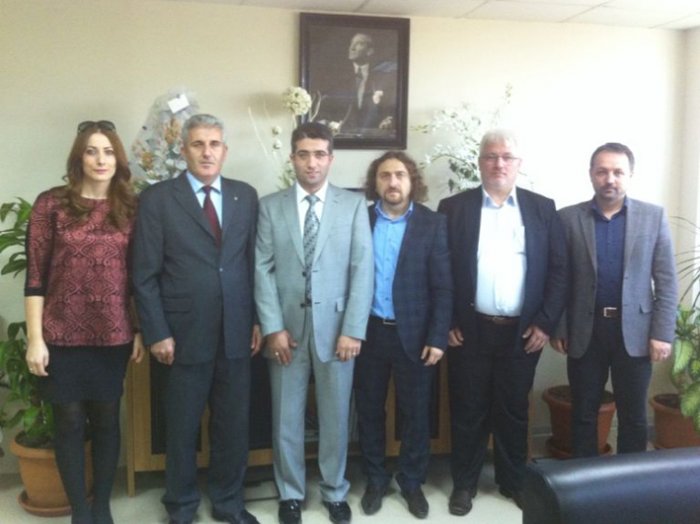 İnşaat  mühendislerinden Osman Günler’e ziyaret