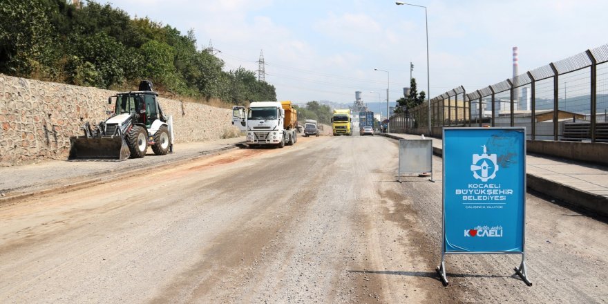 Büyükşehir’den üstyapı çalışması