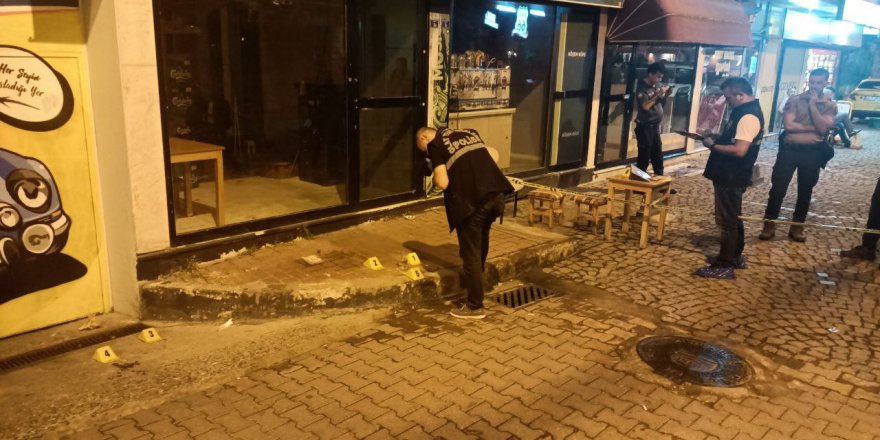 Çay içerken silahlı saldırıya uğrayan şahıs ağır yaralandı