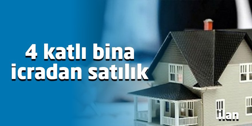 4 katlı bina icradan satılık