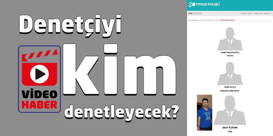 Denetçiyi kim denetleyecek?