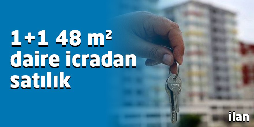 1+1 48 m² daire icradan satılık