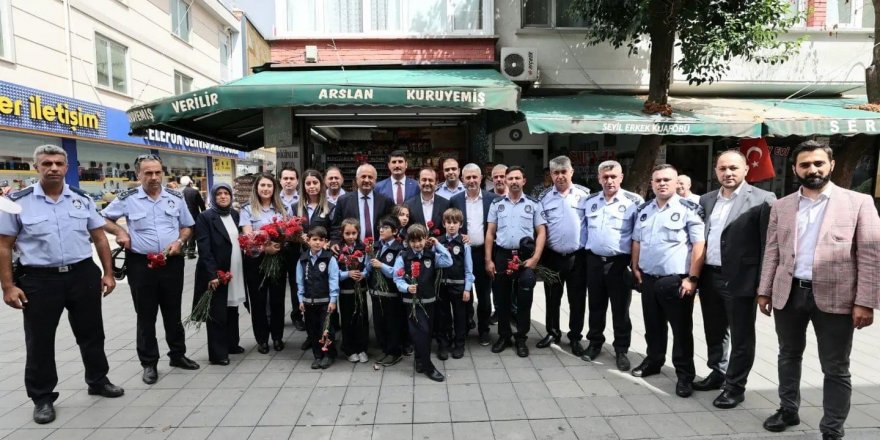 Büyükgöz minik zabıtalarla denetim turunda