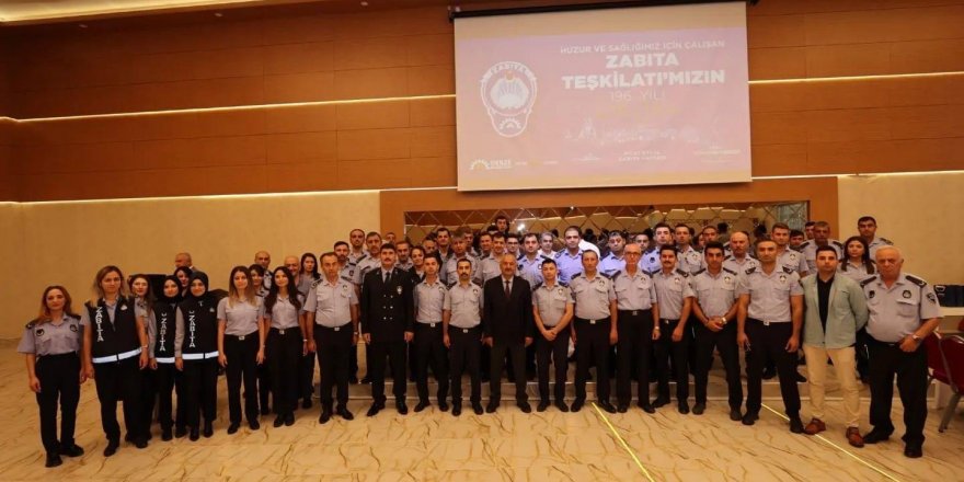 Büyükgöz zabıta haftasını kutladı