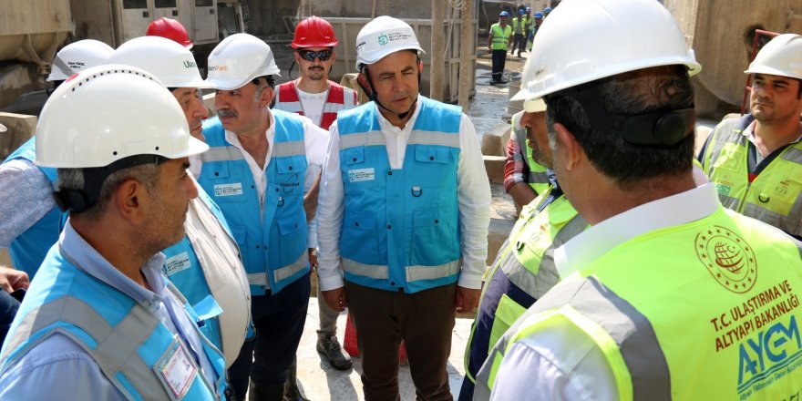 Gündoğdu, Gebze Darıca Metrosunu inceledi