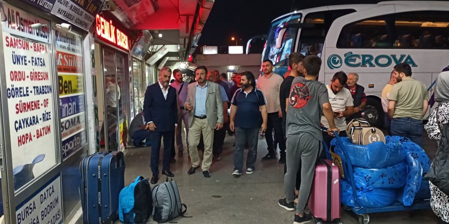 SP’liler otobüs terminalinin akıbetini sordu