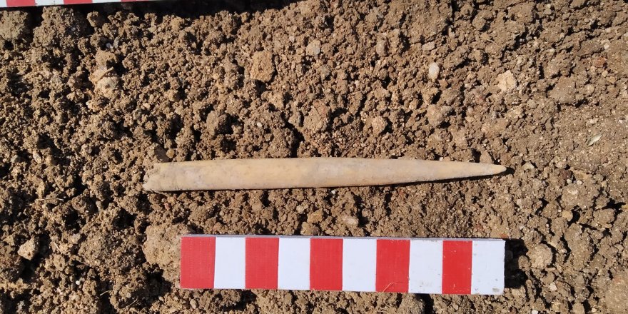 1600 yıllık hokka ve divit bulundu