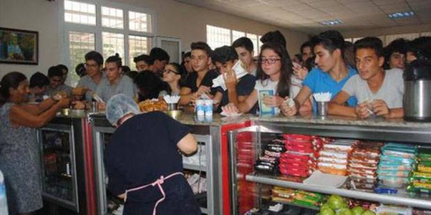 Kantin fiyat tarifesini yayınladı