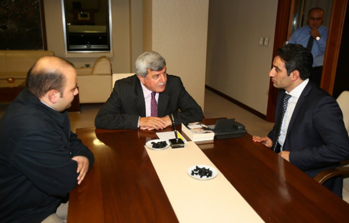 Beşer’den Karaosmanoğlu’na ziyaret