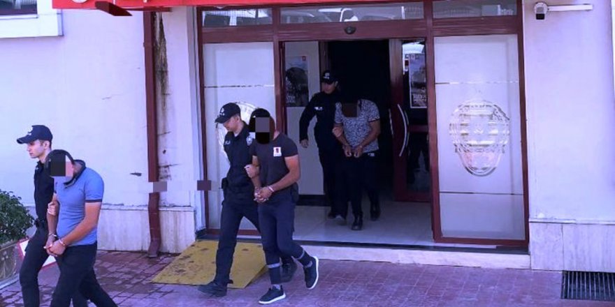 540 metre kablo çaldılar!