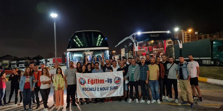 Yüksek olasılıklı gözaltıya karşın Eğitim-İş Ankara’da