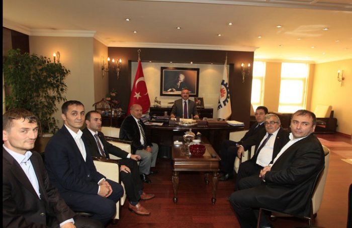 Başkan Köşker’in Düzceli konukları