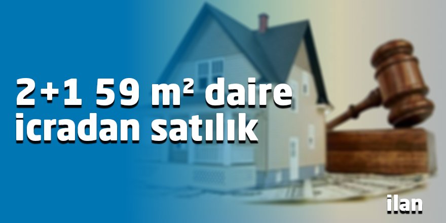 2+1 59 m² daire icradan satılık