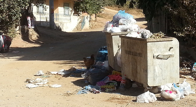 Çöpler gelişigüzel atılıyor