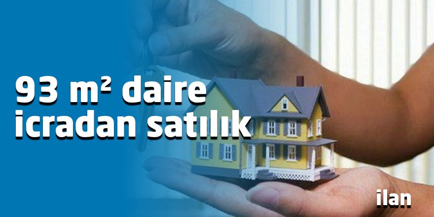 93 m² daire icradan satılık