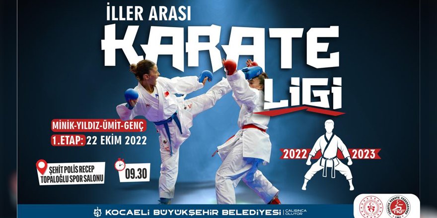 İller arası Karate Ligi Kocaeli’de başlıyor