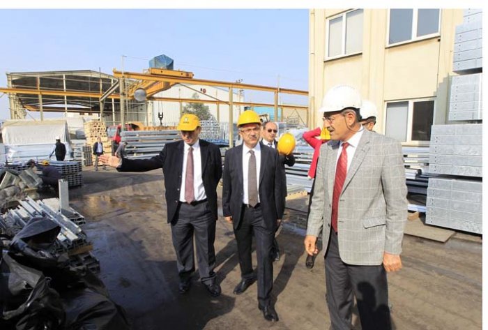 Köşker’den, Alka Metal’e geçmiş olsun ziyareti