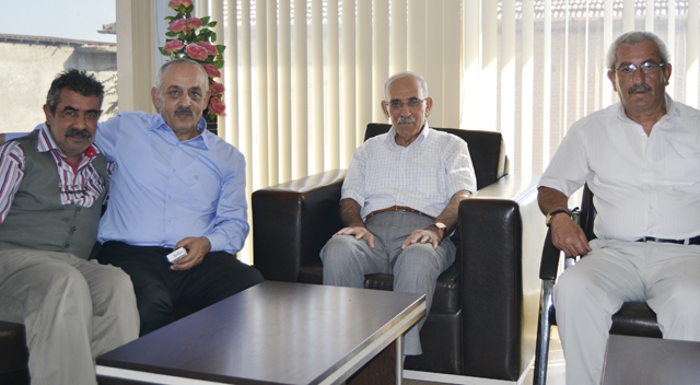 Akın ve Kaya Dalkılıç’ı ziyaret etti