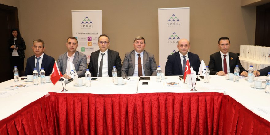SEDAŞ yöneticileri muhtar dernek başkanlarıyla bir araya geldi