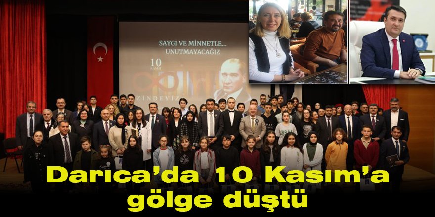 Darıca’da 10 Kasım’a gölge düştü