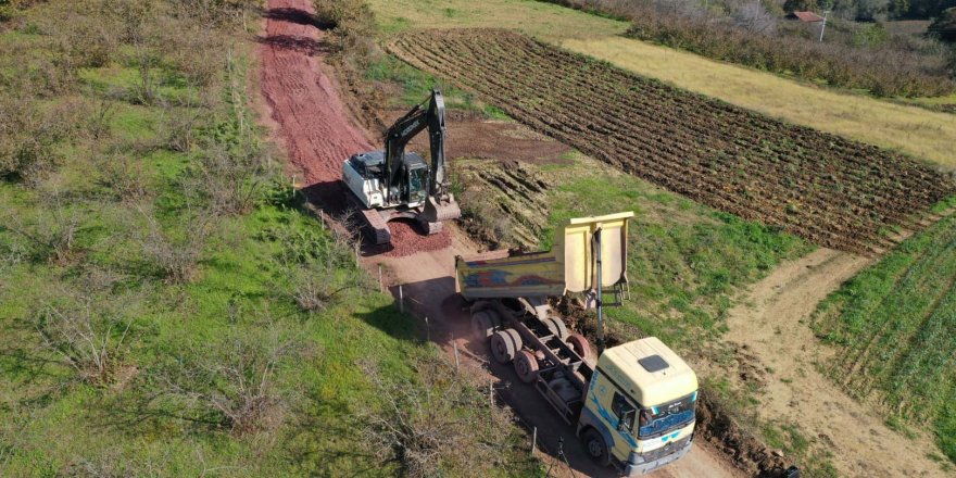 Tarım arazilerine ulaşım artık çok kolay