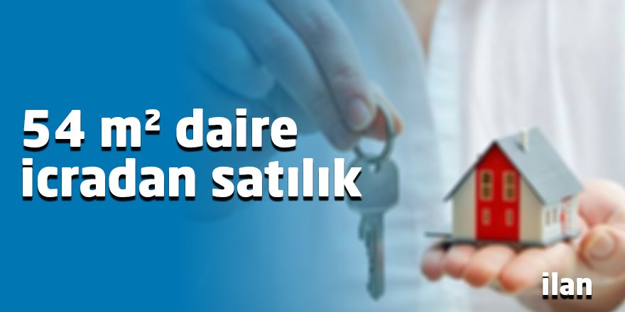 54 m² daire icradan satılık