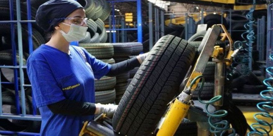 Lastik fabrikası üretime ara veriyor