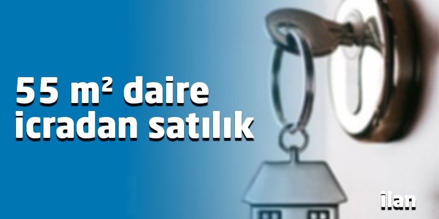 55 m² daire icradan satılık