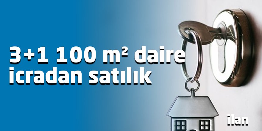 100 m² daire icradan satılık