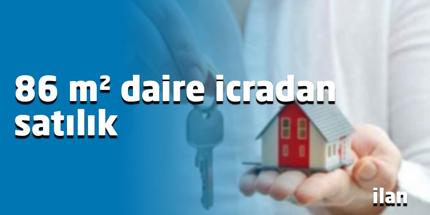 86 m² daire icradan satılık