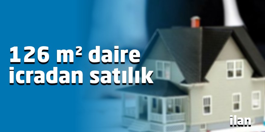 126 m² daire icradan satılık