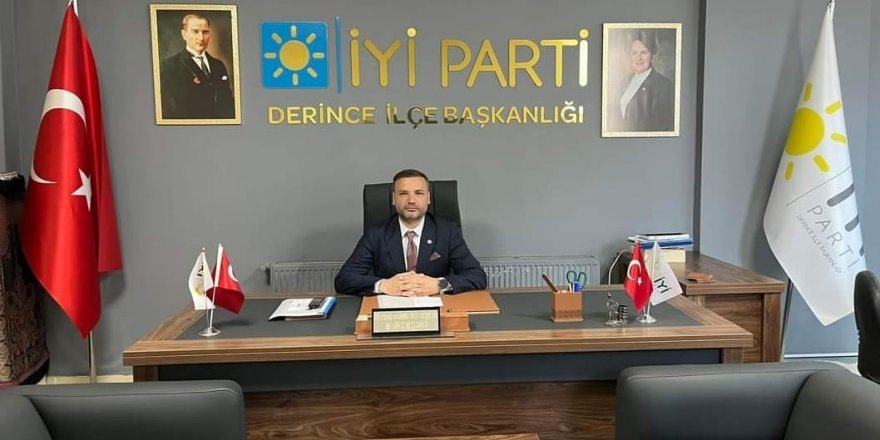 İYİ Parti Derince'de mevcut başkan sessizliğini bozdu