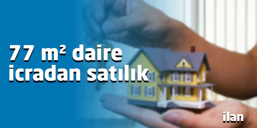 77 m² daire icradan satılık