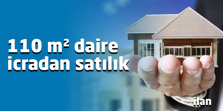 110 m² daire icradan satılık