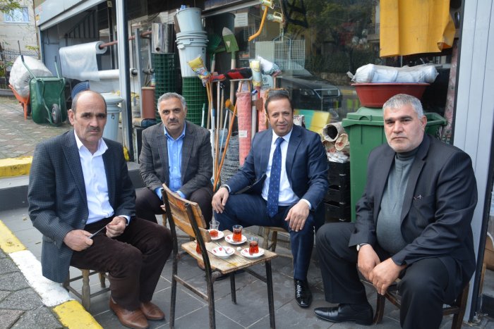 Başkan Toltar, esnafı dinledi